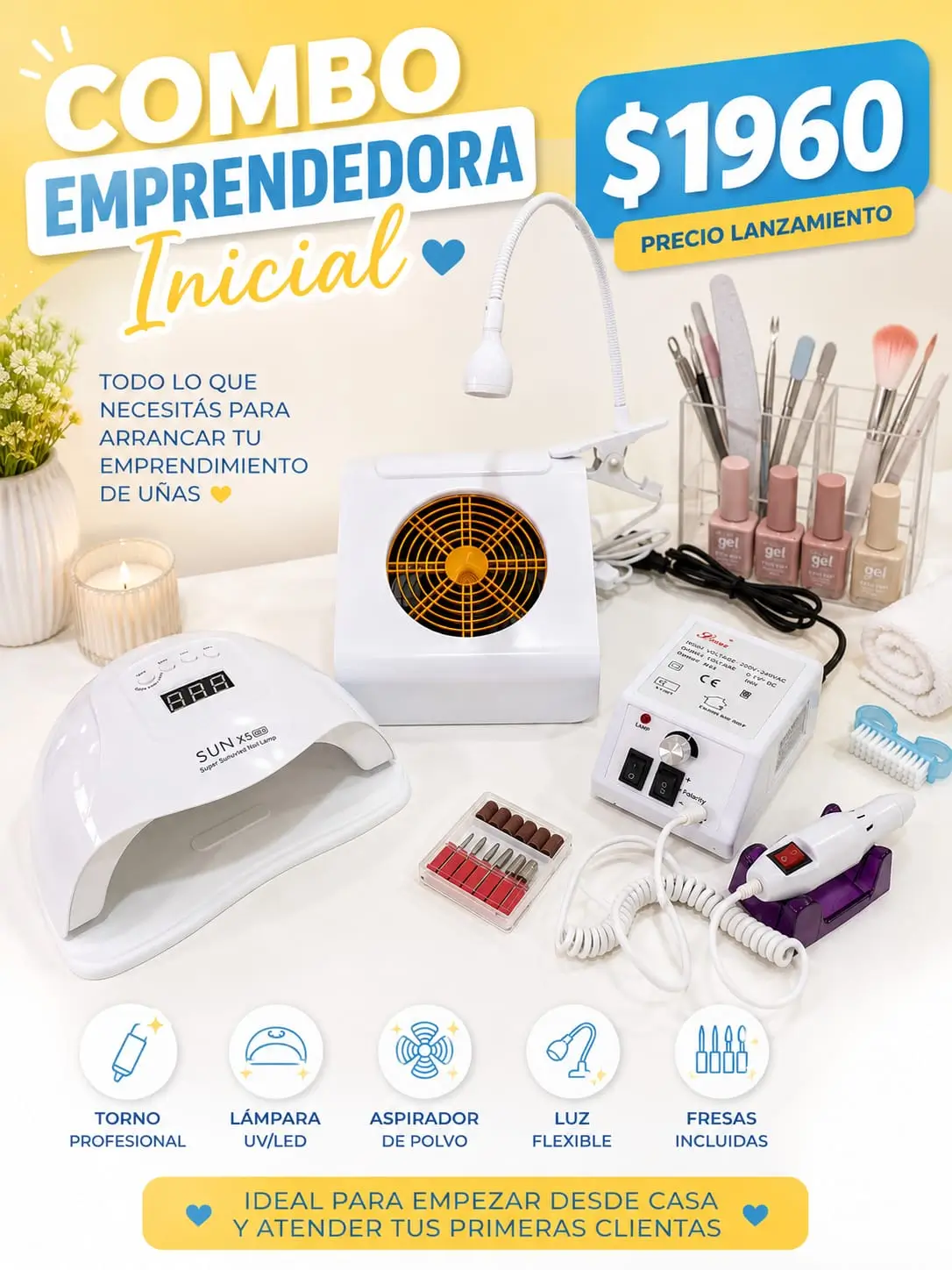 Combo Emprendedora Inicial