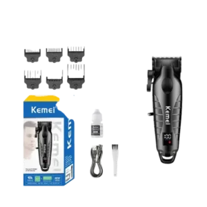 Máquina de Barbería Profesional Kemei KM-2290 Inalámbrica