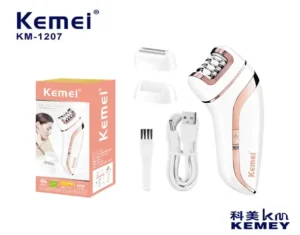 Depiladora Kemei KM-1207 3 en 1 Recargable